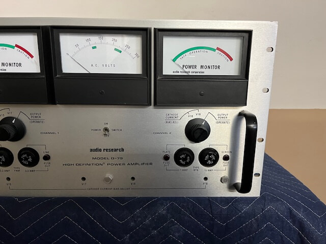 Audio Research D-79 high definition power amplifier