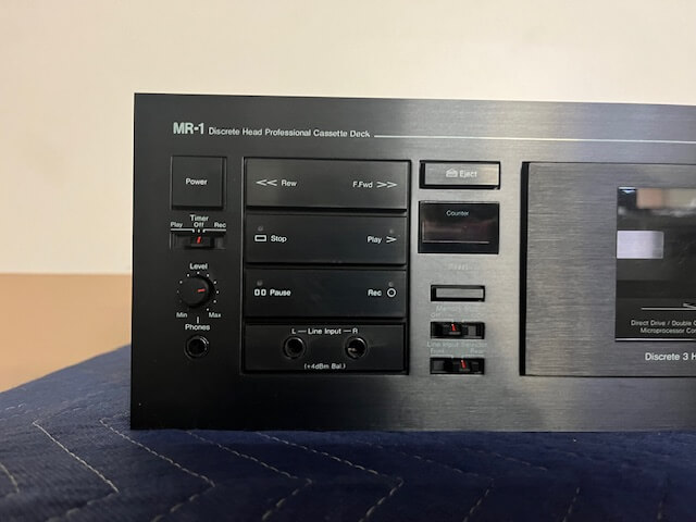 Nakamichi MR-1 discrete head professional cassette deck