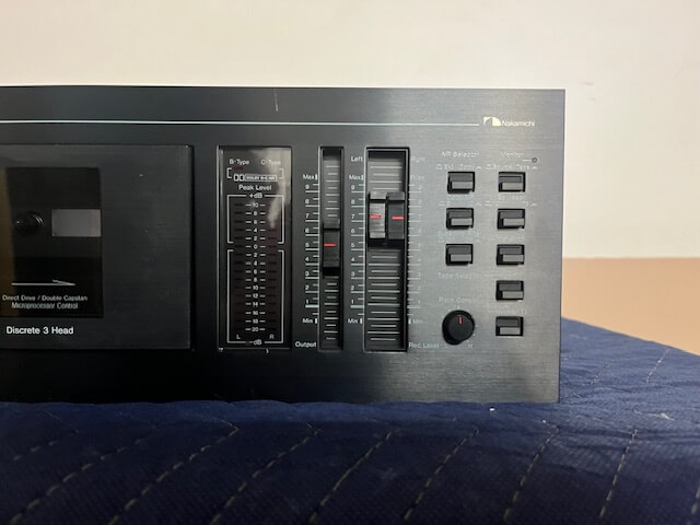 Nakamichi MR-1 discrete head professional cassette deck